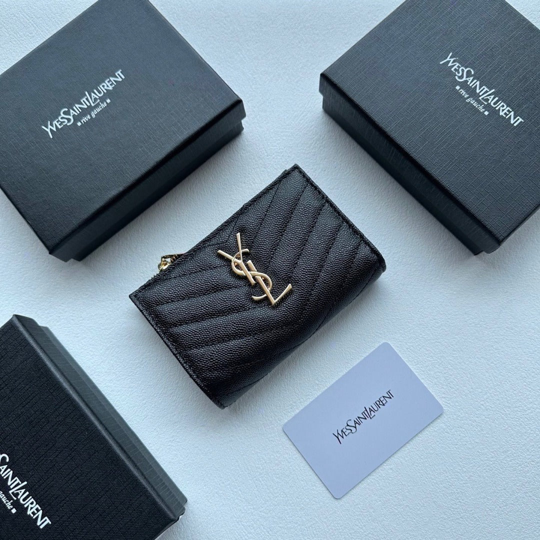 Saint Laurent Leather Wallet