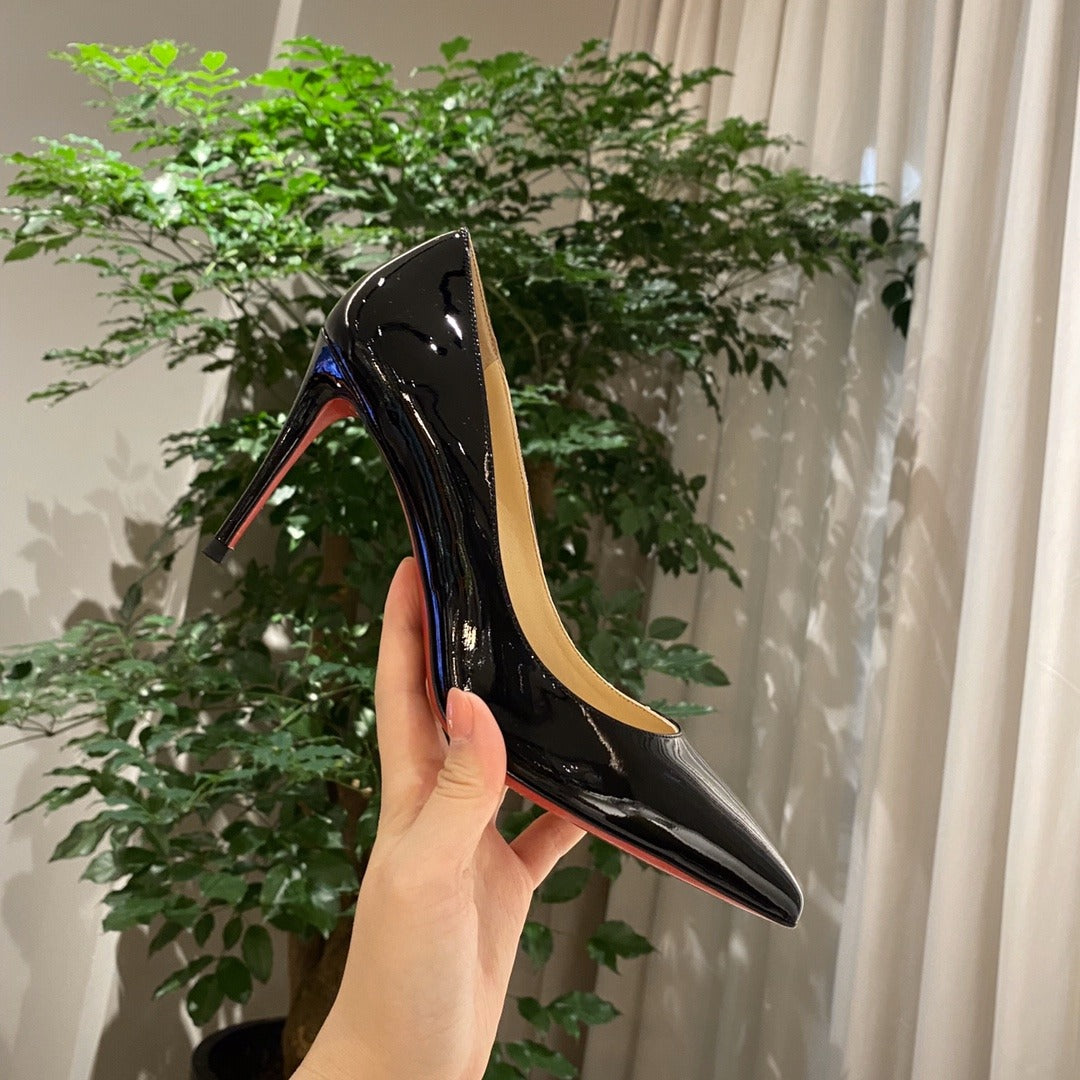 Christian Louboutin Lambskin Leather Heels
