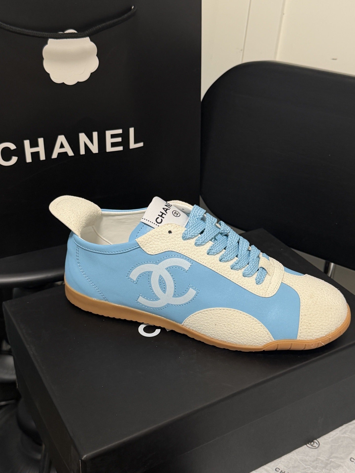 Chanel Leather Sneakers
