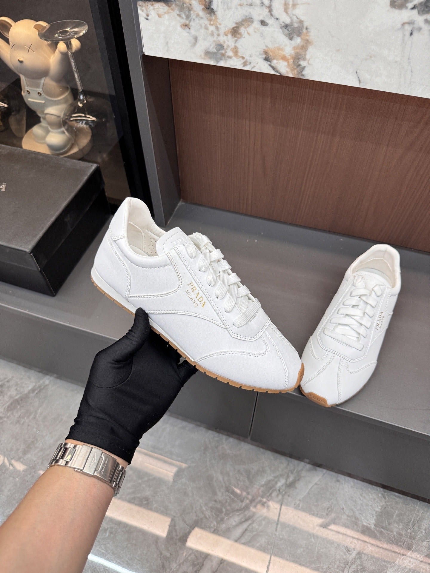 Prada Lambskin Leather Shoes