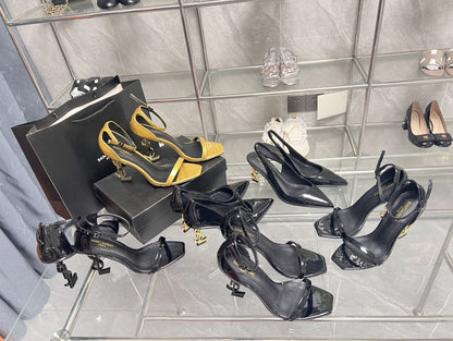 Saint Laurent Leather Heels