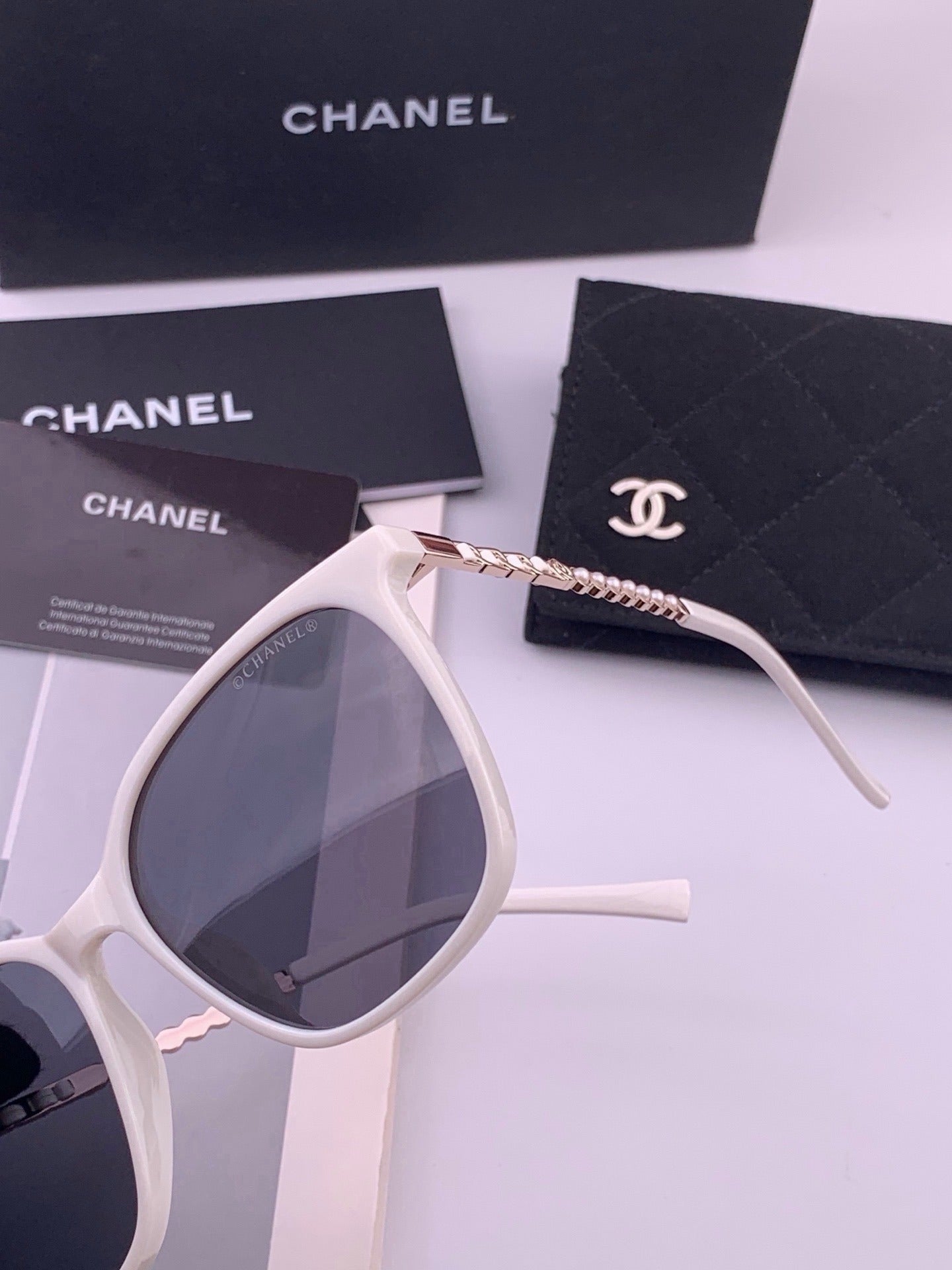 Chanel Pearl Sunglasses