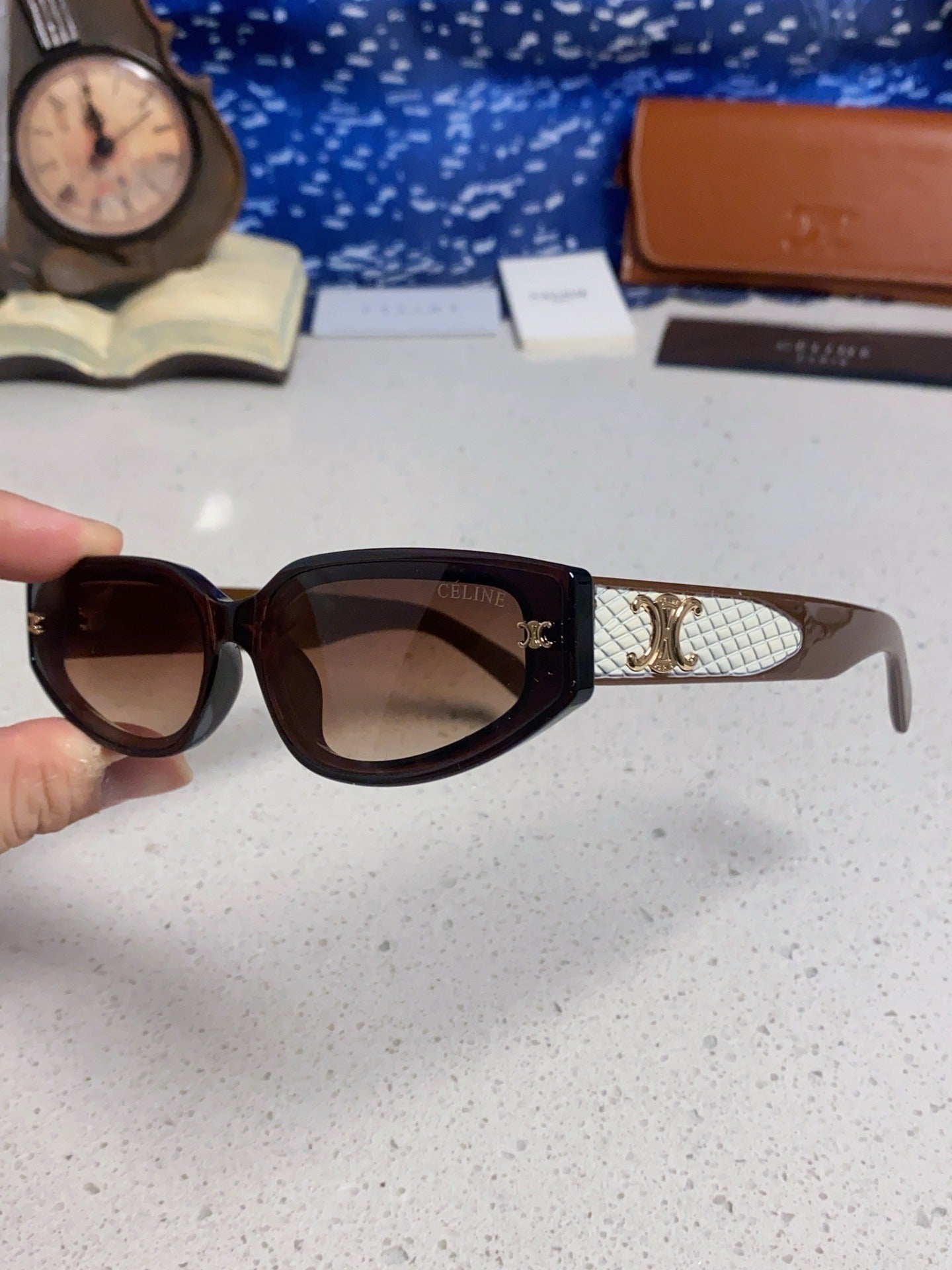 Celine Vintage-Finish Sunglasses