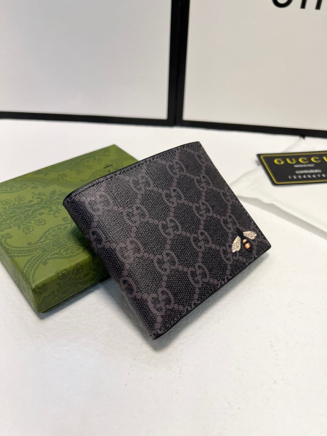 Gucci Black Bee Wallet