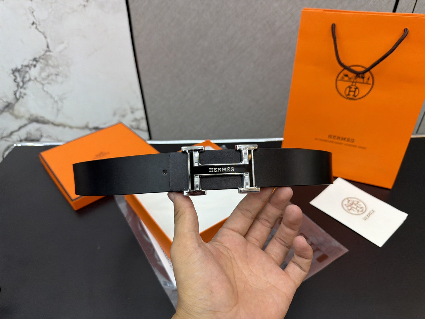 Hermes Leather Belt