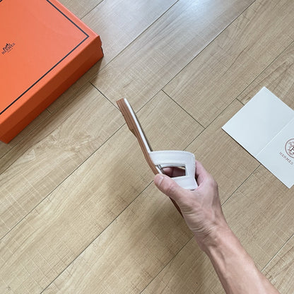 Hermes Leather Slides