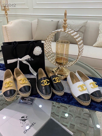 Chanel Canvas Shoes