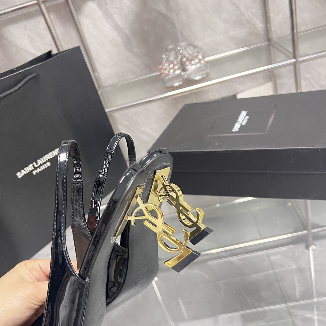 Saint Laurent Leather Heels