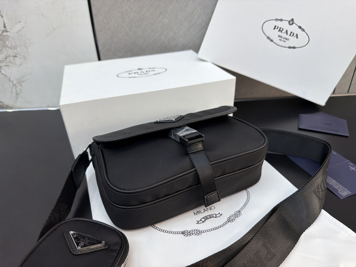 Prada Nylon Shoulder Bag