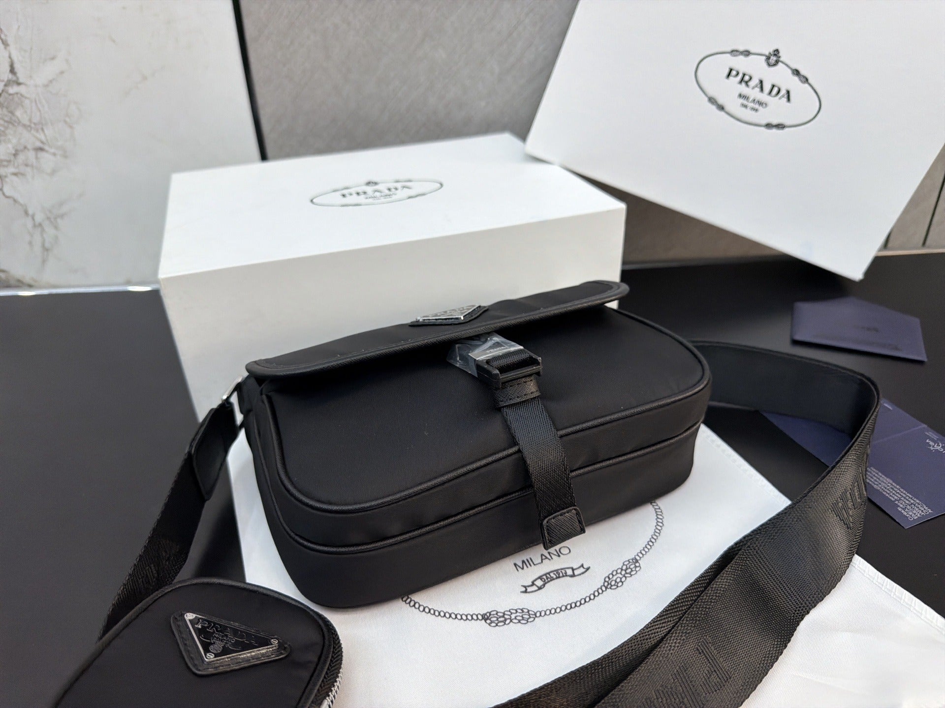 Prada Nylon Shoulder Bag