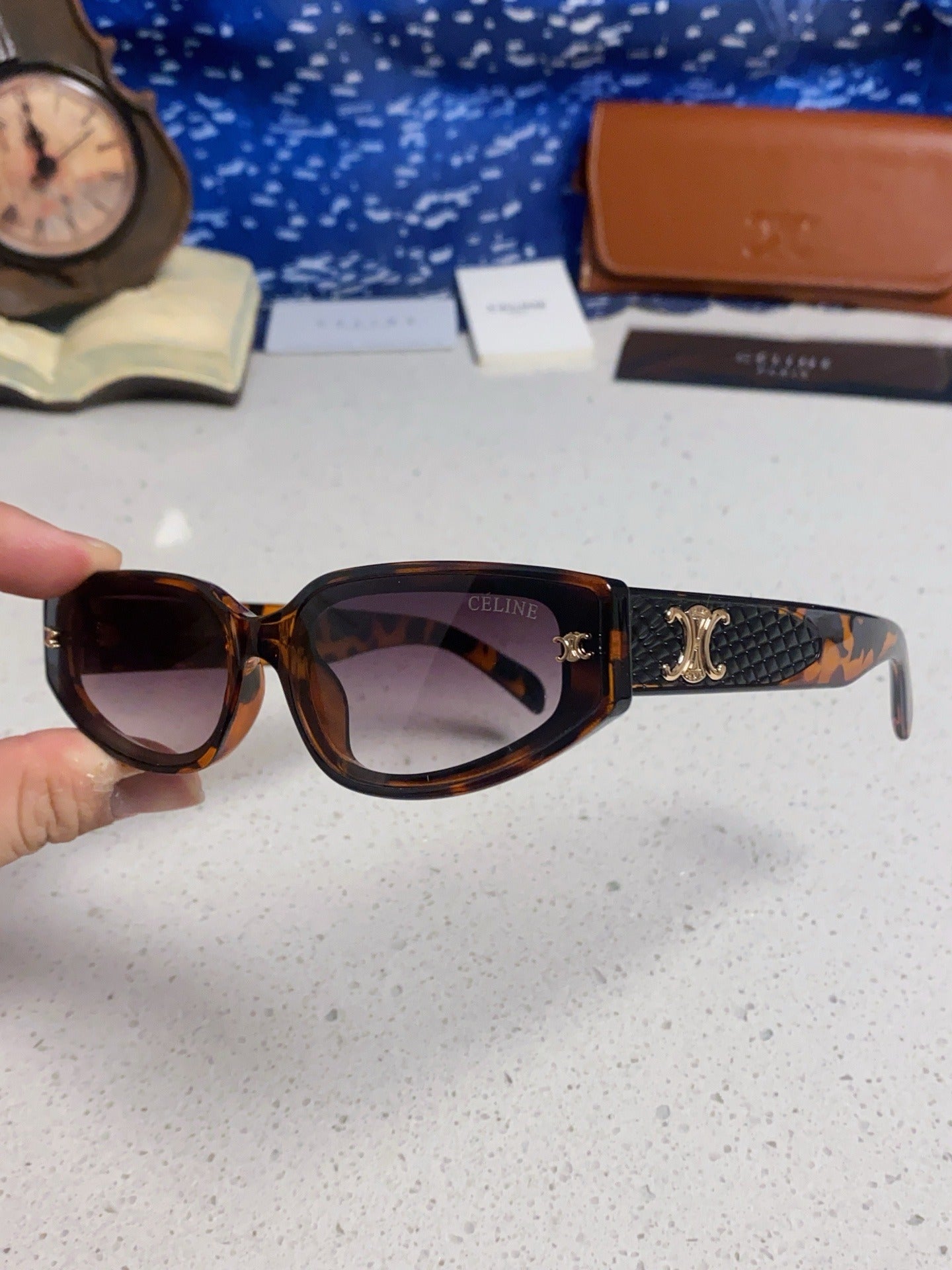 Celine Vintage-Finish Sunglasses