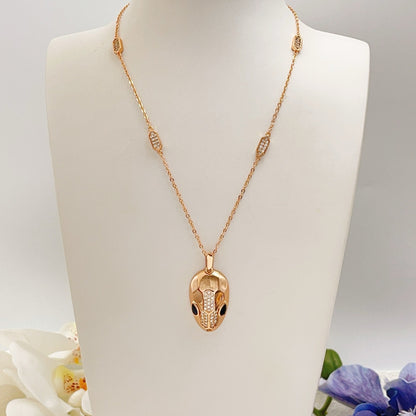 Bvlgari Brass Serpent Necklace