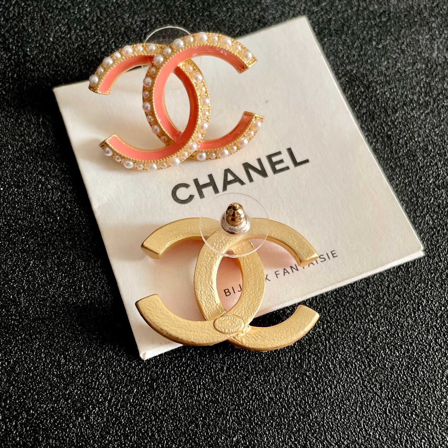Chanel Pearl Earrings