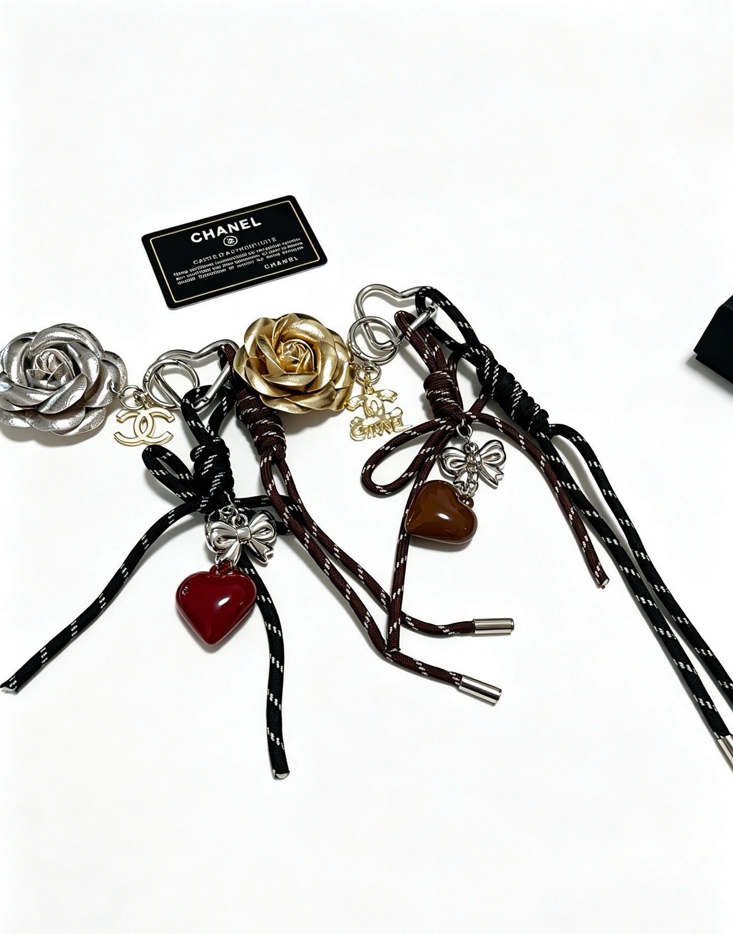 Chanel Vintage-Finish Keychain