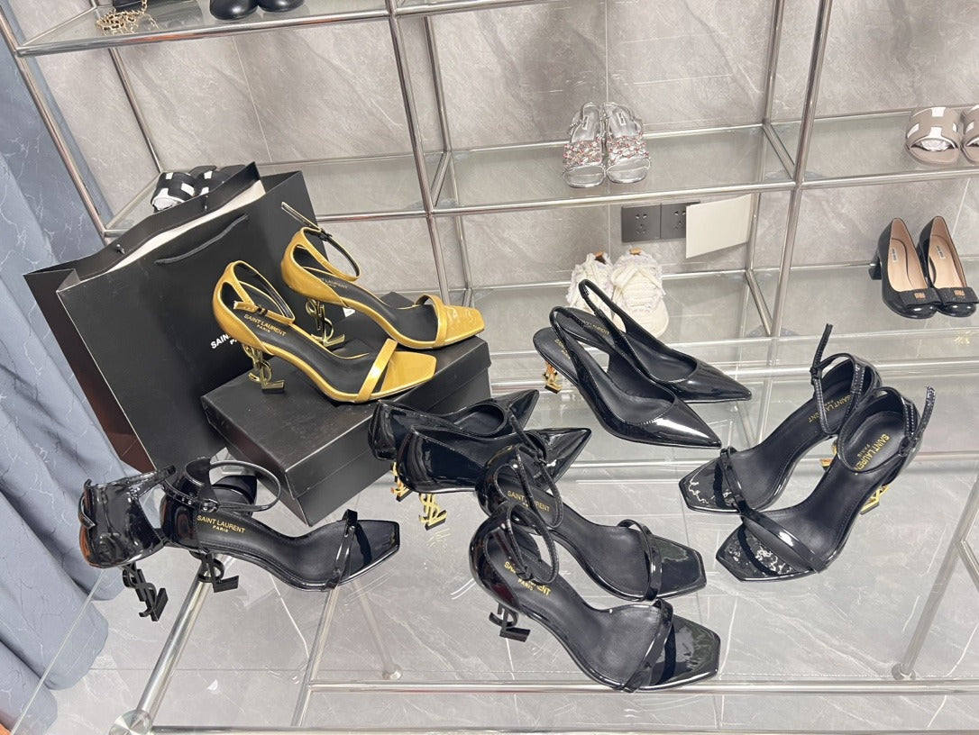 Saint Laurent Leather Heels
