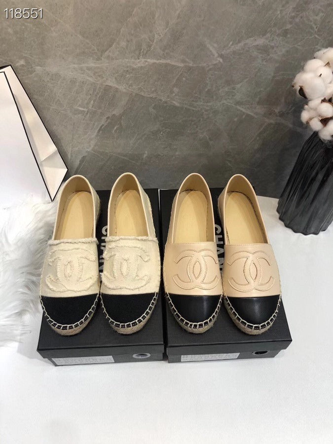Chanel Canvas Shoes