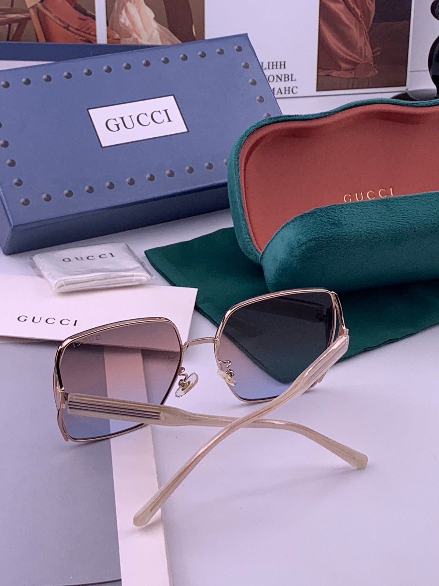 Chanel Nylon & Stainless Steel Sunglasses