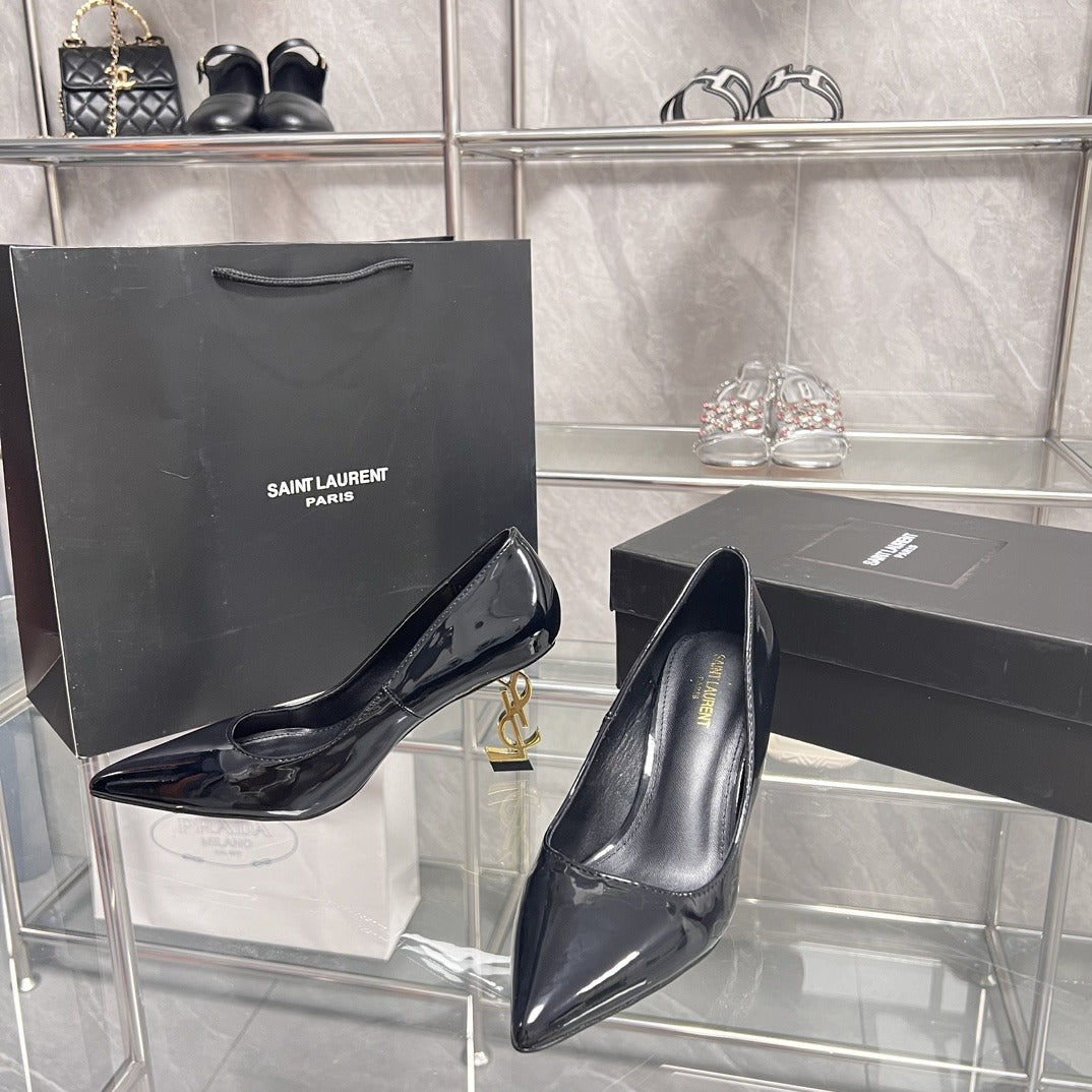 Saint Laurent Leather Heels