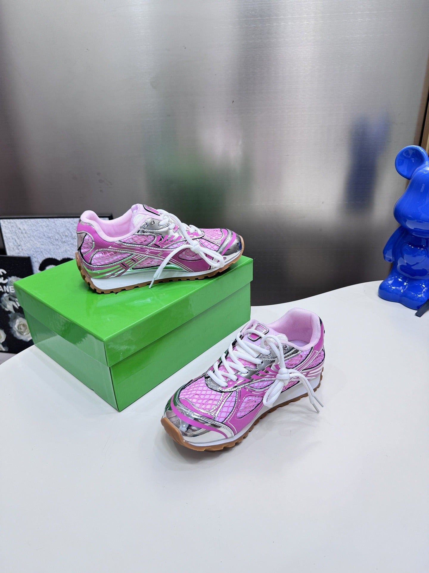 Bottega Veneta Colorblock Sneakers