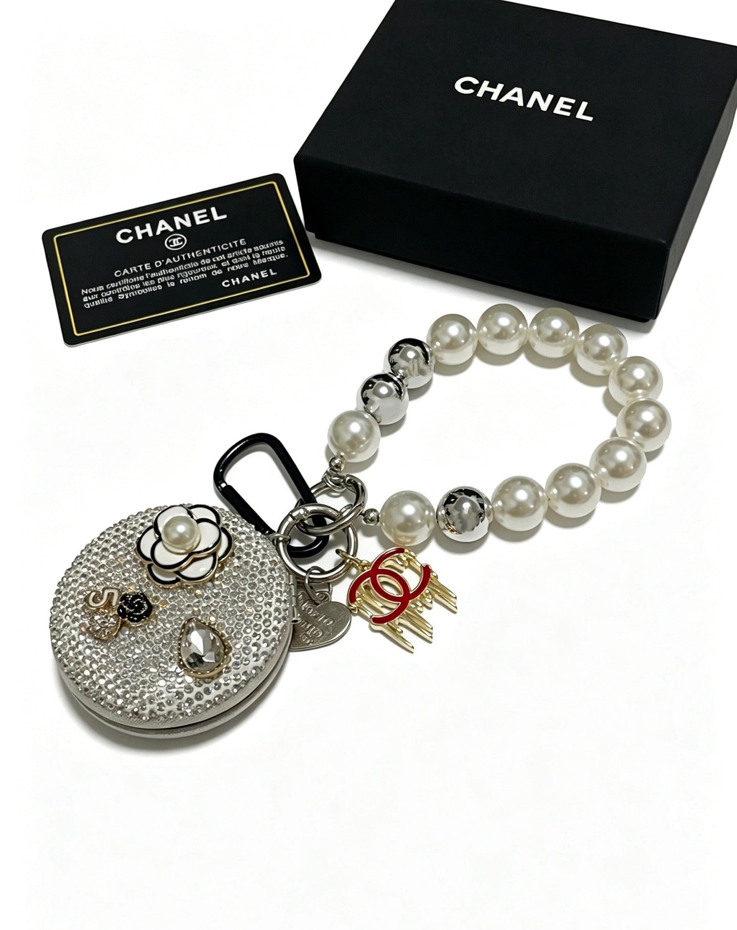 Chanel Vintage-Finish Keychain