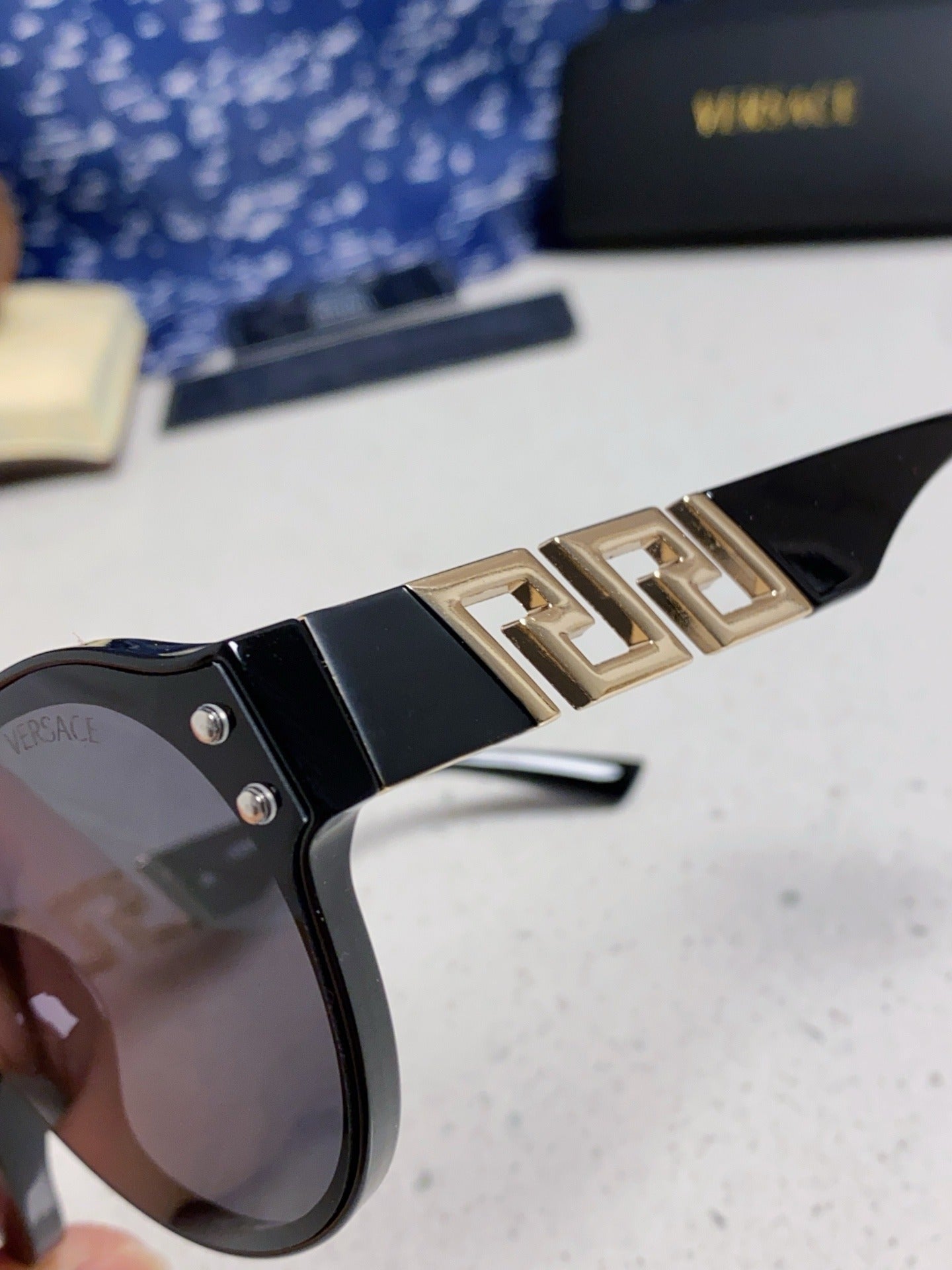 Versace Logo Sunglasses