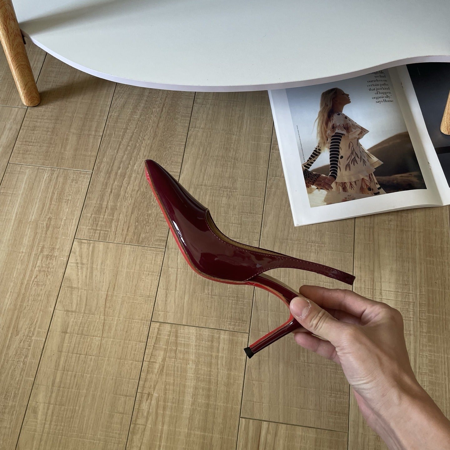Christian Louboutin Lambskin Leather Heels