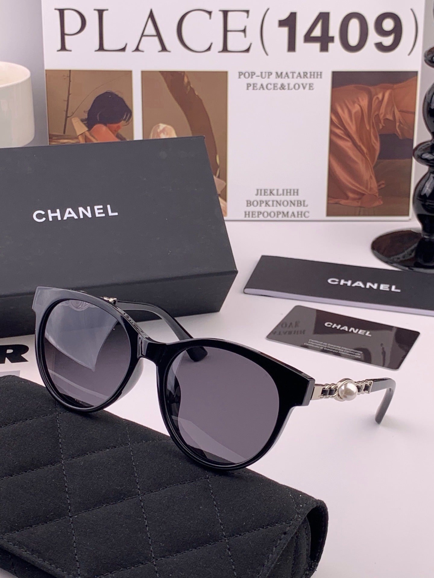Chanel Pearl Sunglasses