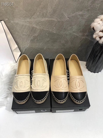 Chanel Canvas Shoes