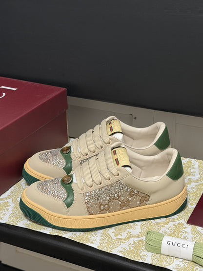 Gucci Crystal Sneakers