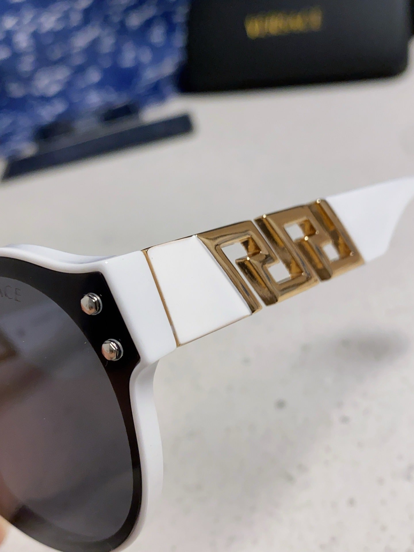 Versace Logo Sunglasses