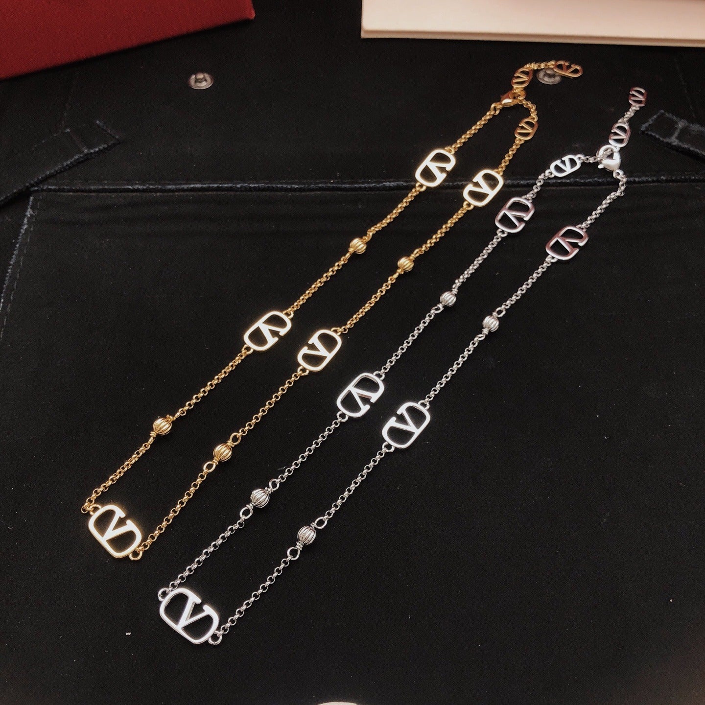 Valentino Brass Necklace