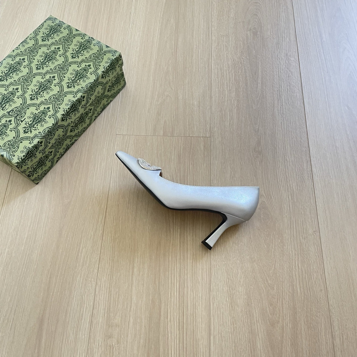 Gucci Crystal Heels