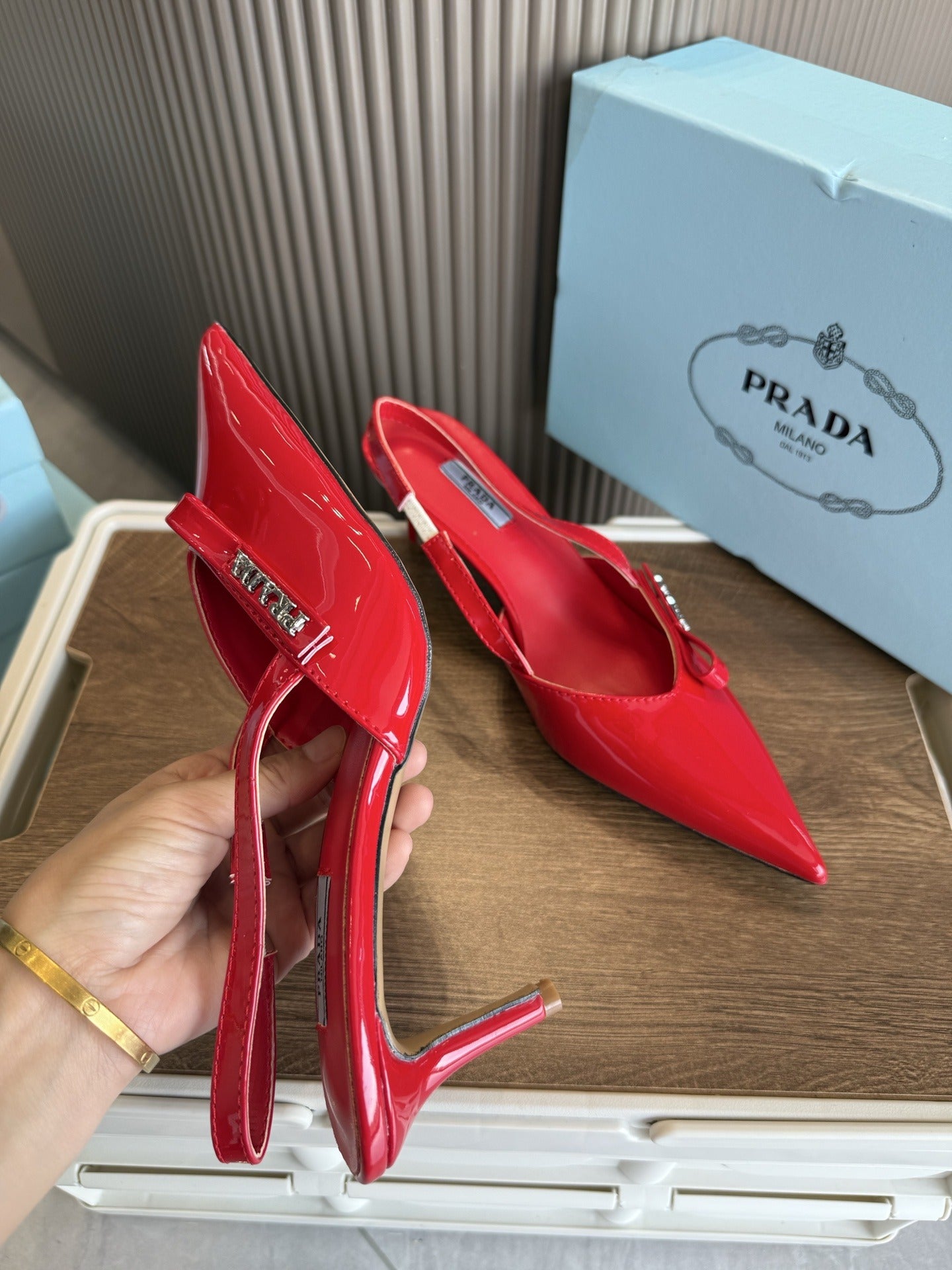 Prada Black Sandals
