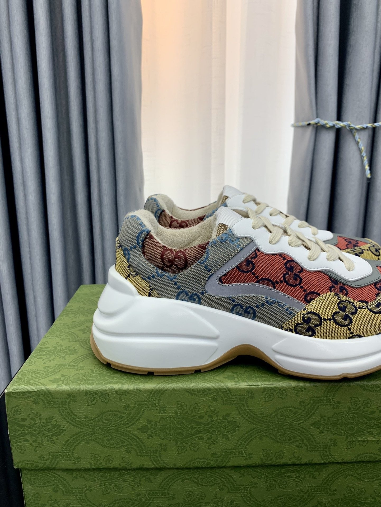 Gucci Lambskin Leather Sneakers