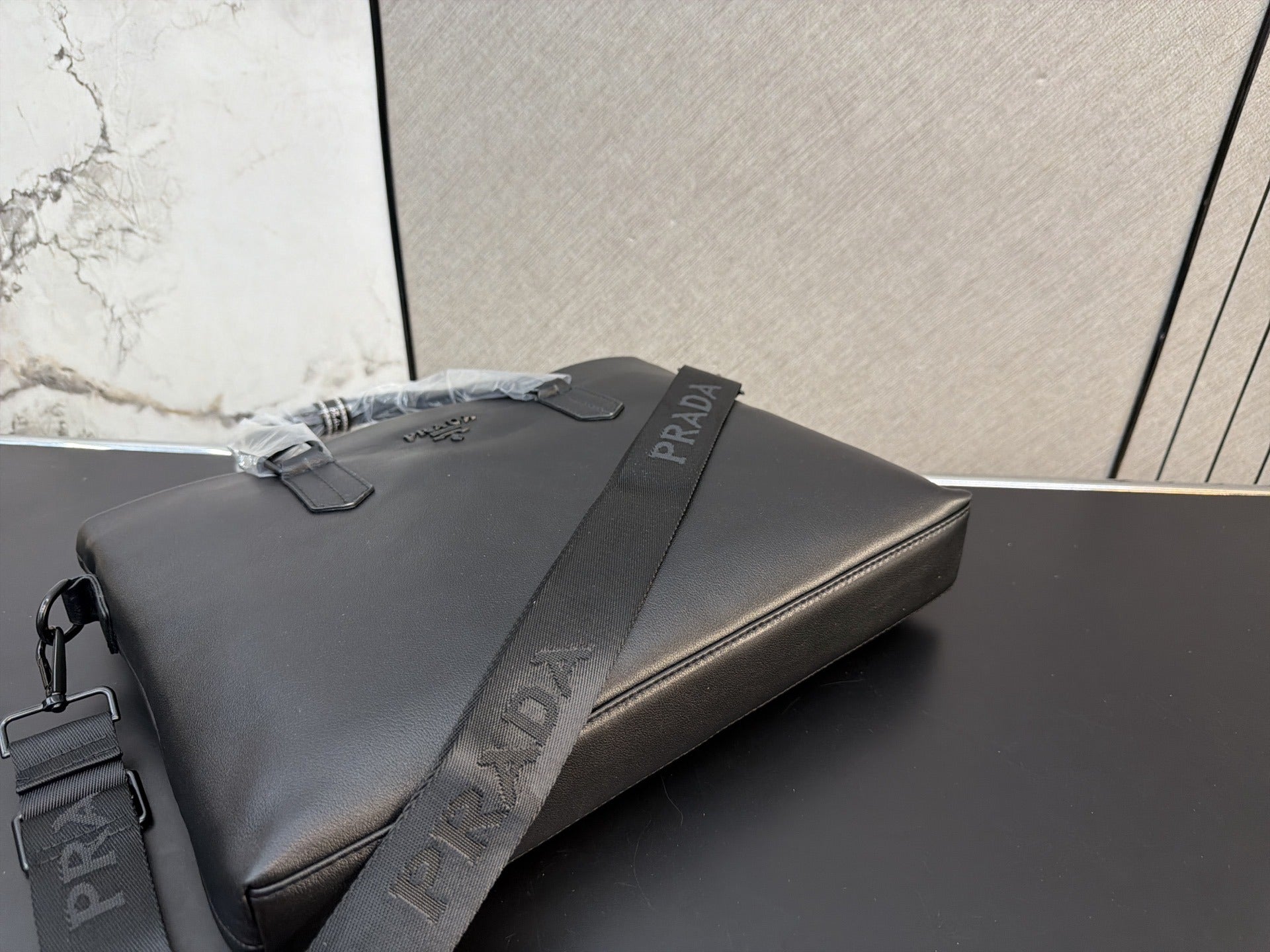 Prada Leather Briefcase