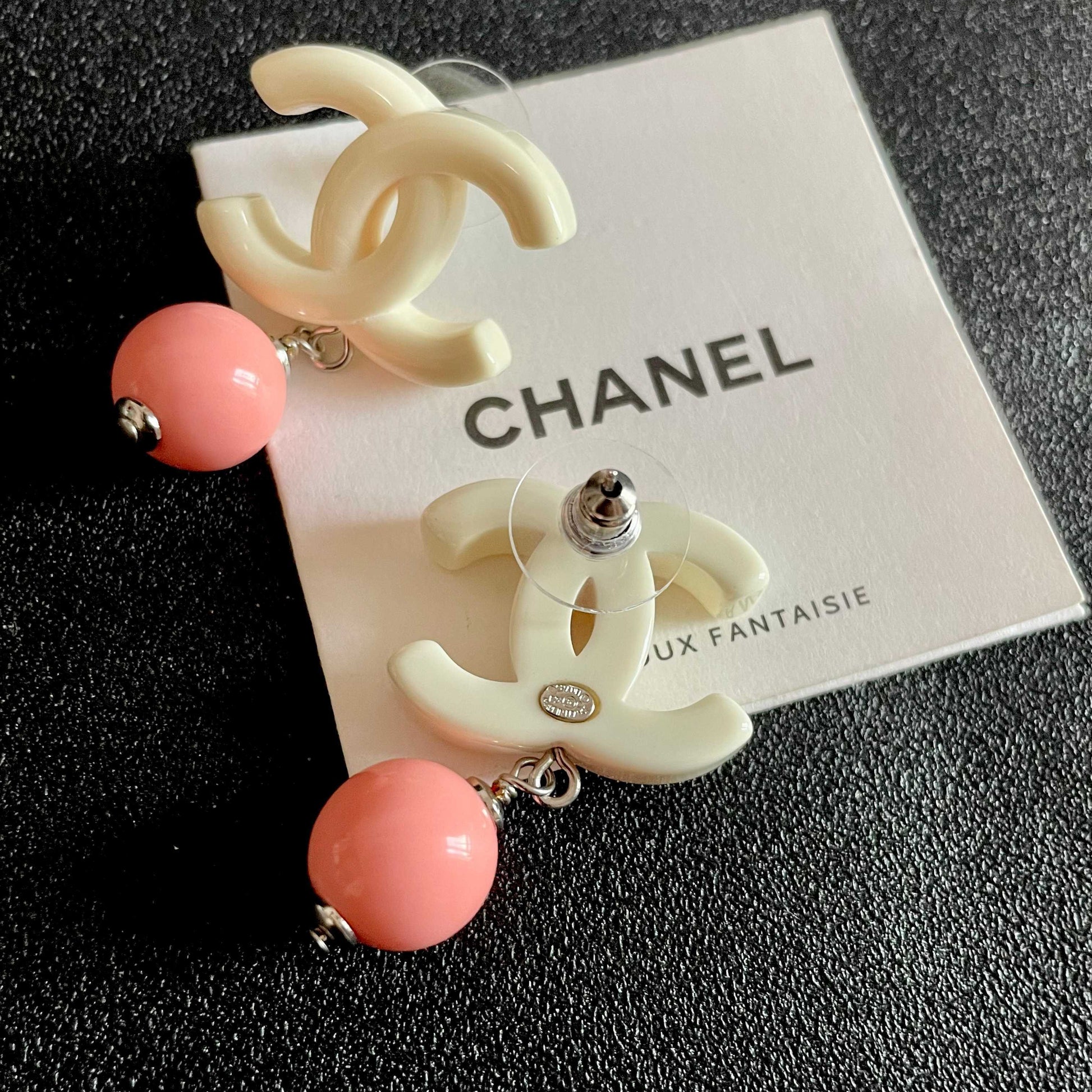 Chanel Pearl Earrings