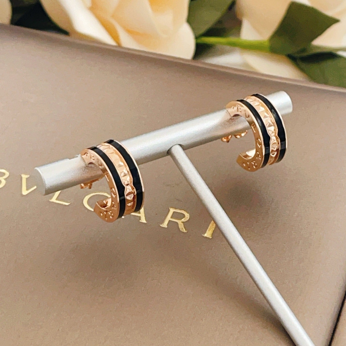 Bvlgari Brass Earrings