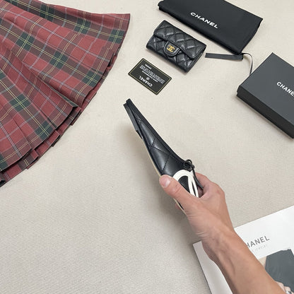 Chanel Leather Ballet Flats