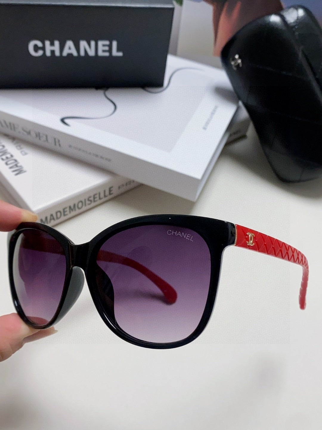 Chanel Logo Sunglasses