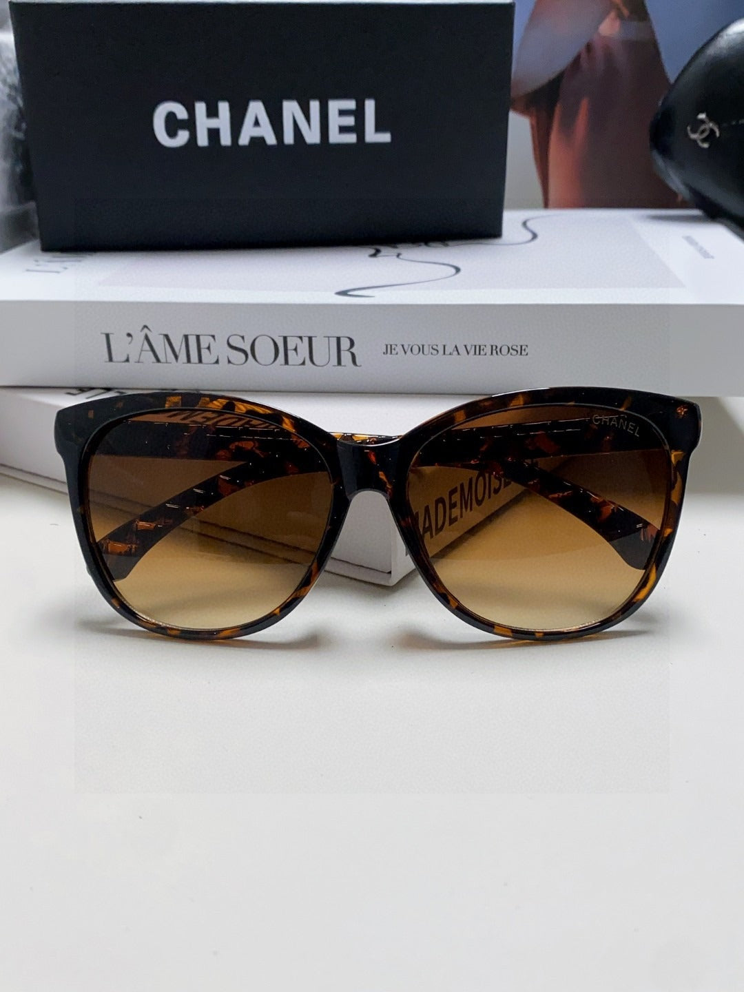 Chanel Logo Sunglasses
