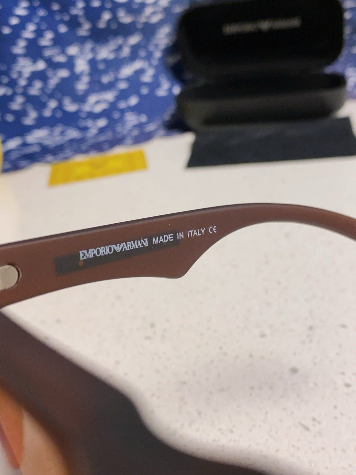 Emporio Armani Vintage-Finish Sunglasses