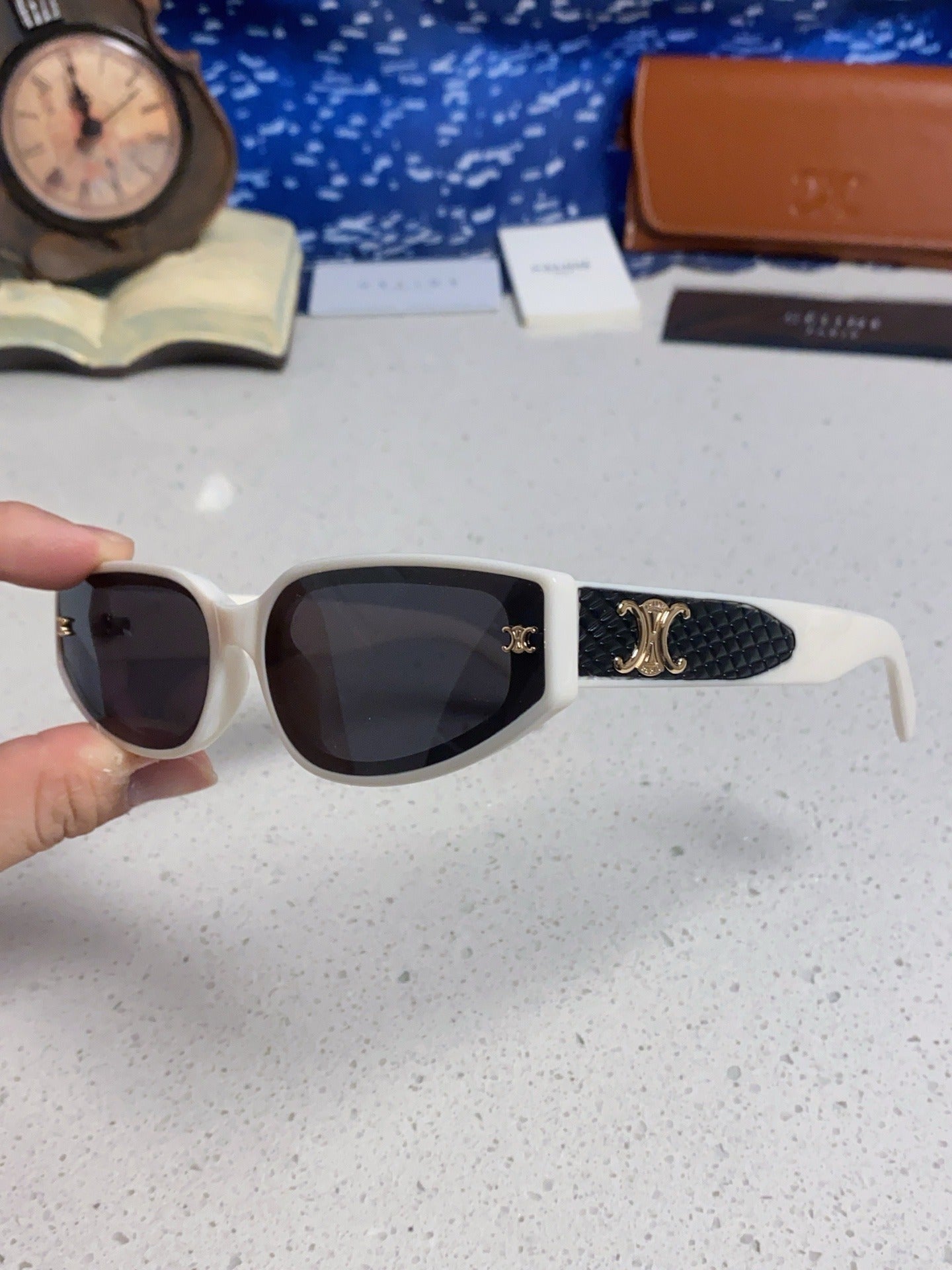 Celine Vintage-Finish Sunglasses