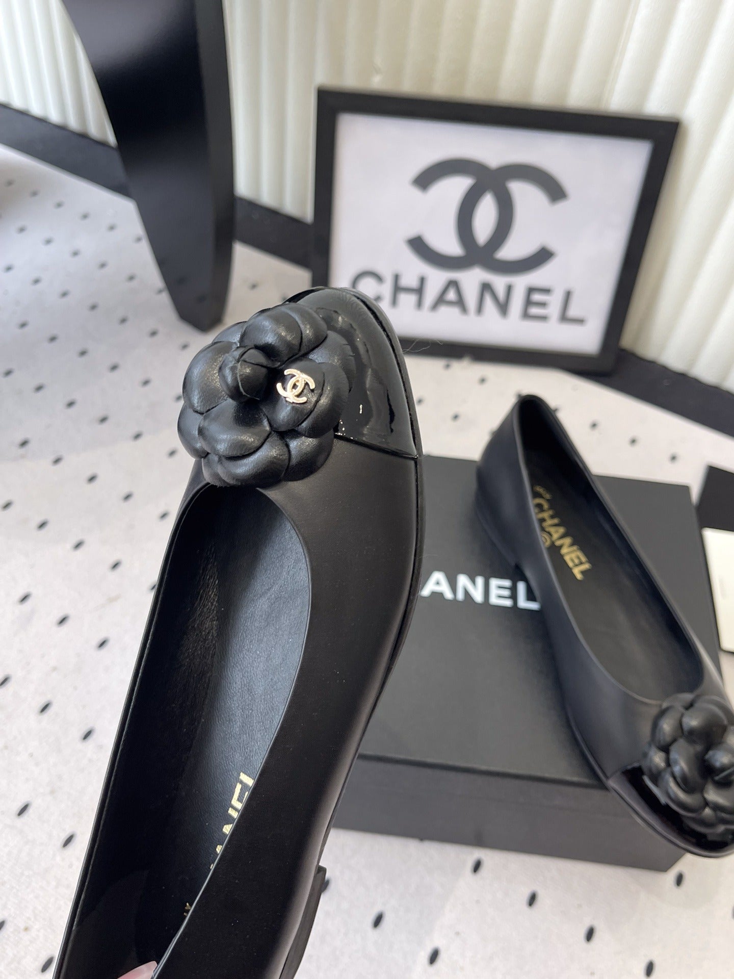 Chanel Lambskin Leather Shoes