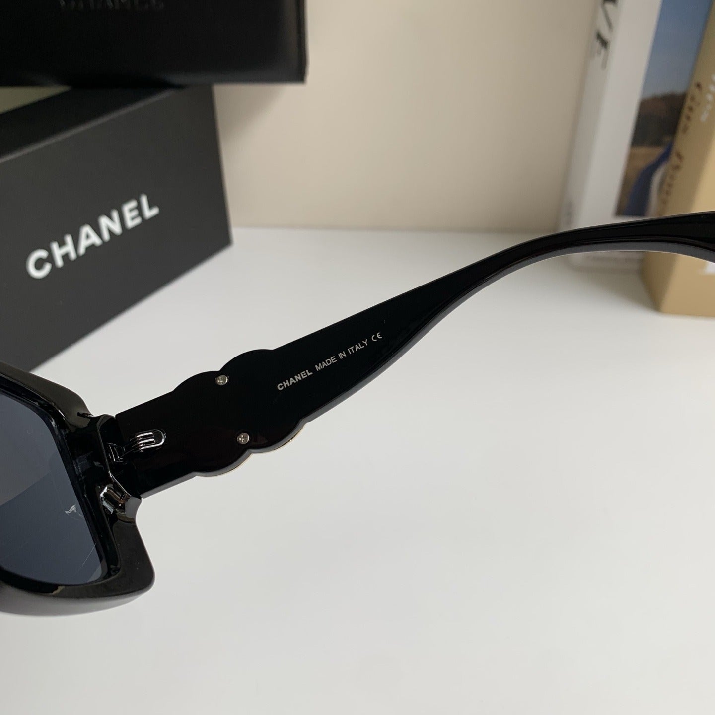 Chanel Logo Sunglasses