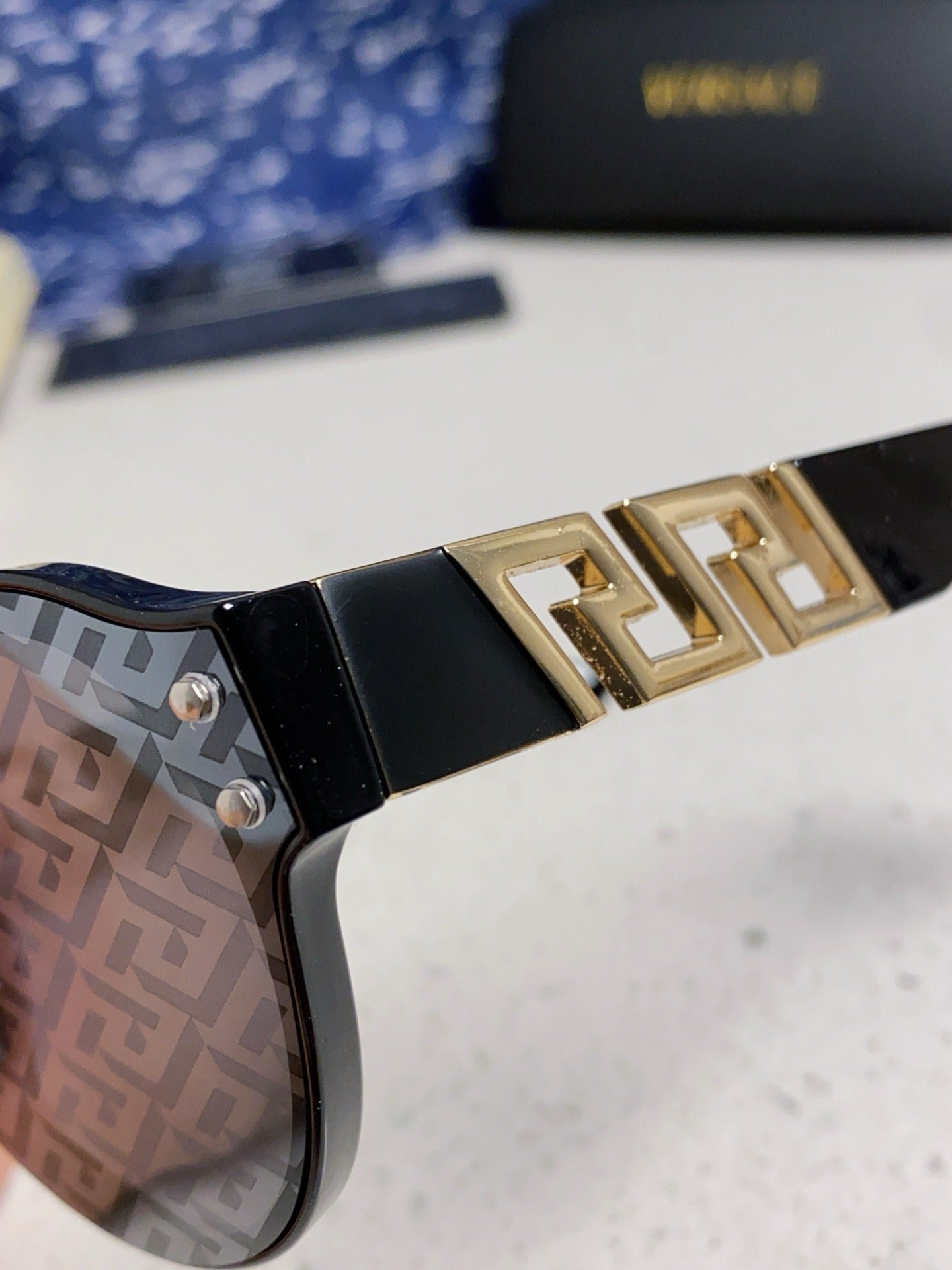 Versace Logo Sunglasses