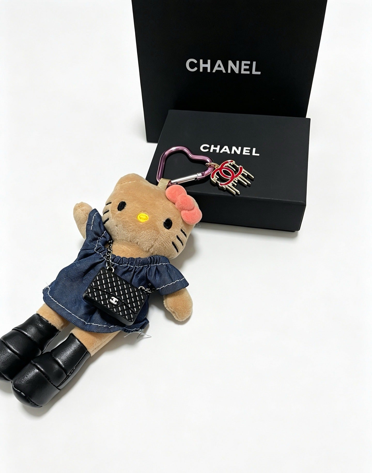Chanel Vintage-Finish Keychain