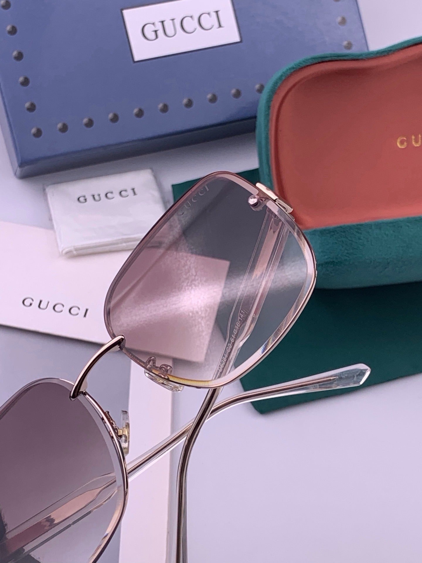 Gucci Nylon & Stainless Steel Sunglasses
