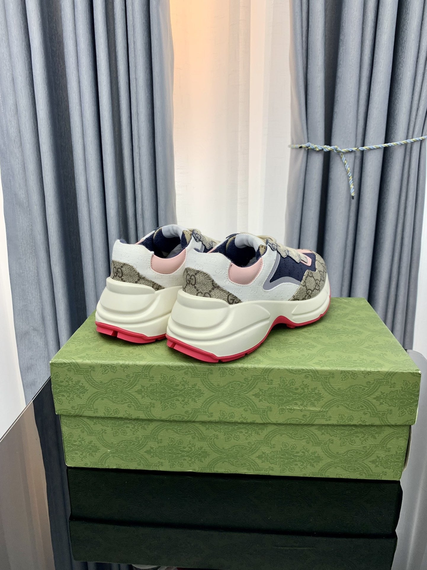 Gucci Lambskin Leather Sneakers
