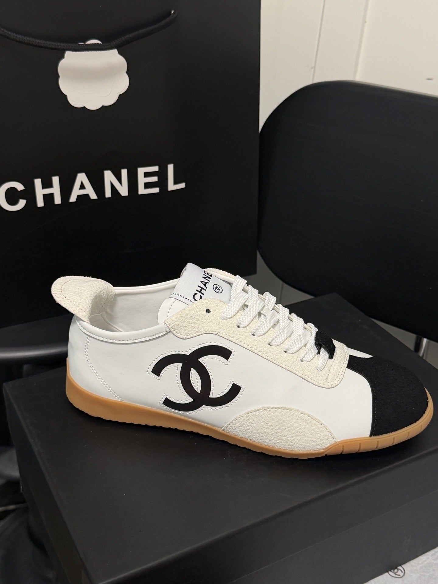 Chanel Leather Sneakers