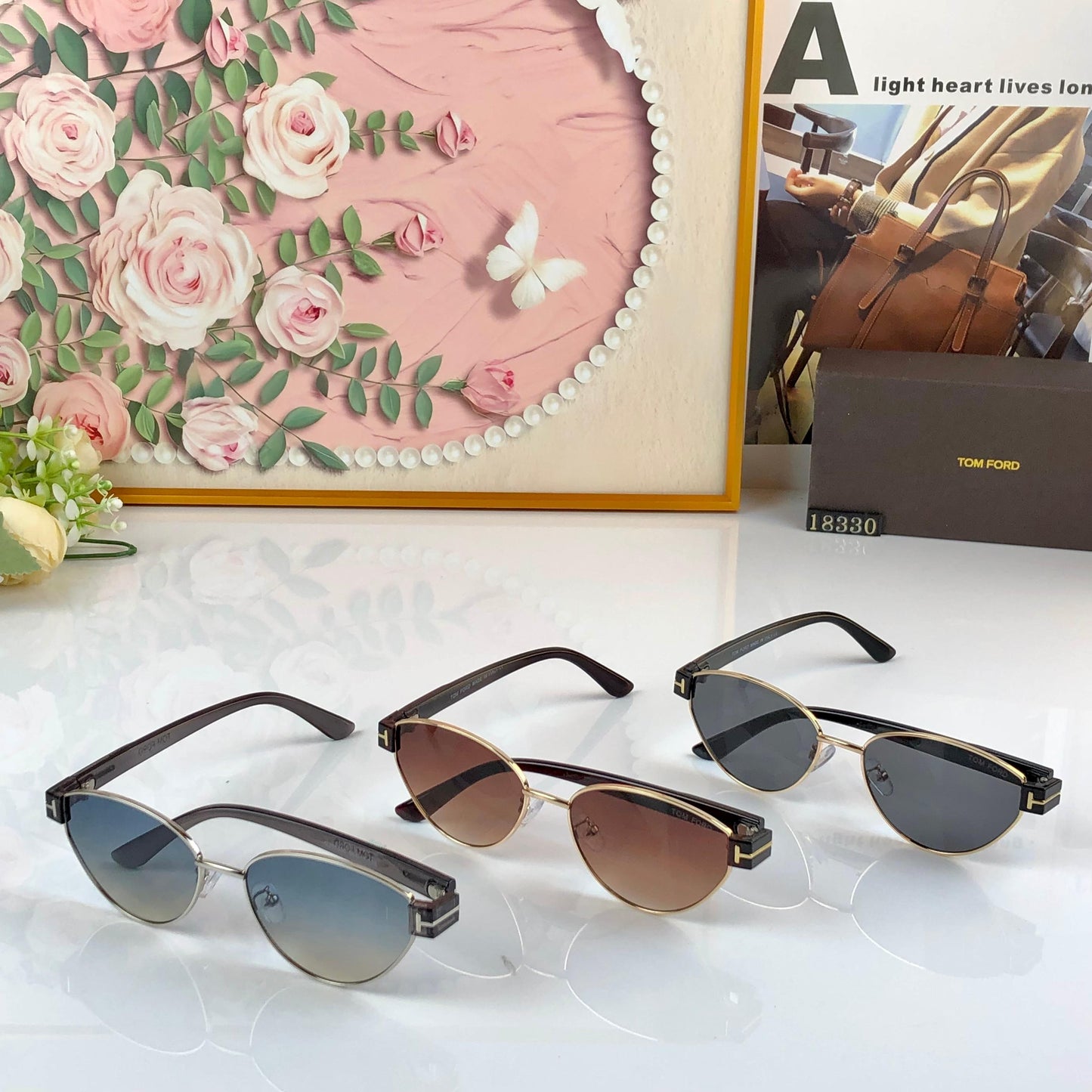 Tom Ford Vintage-Finish Sunglasses